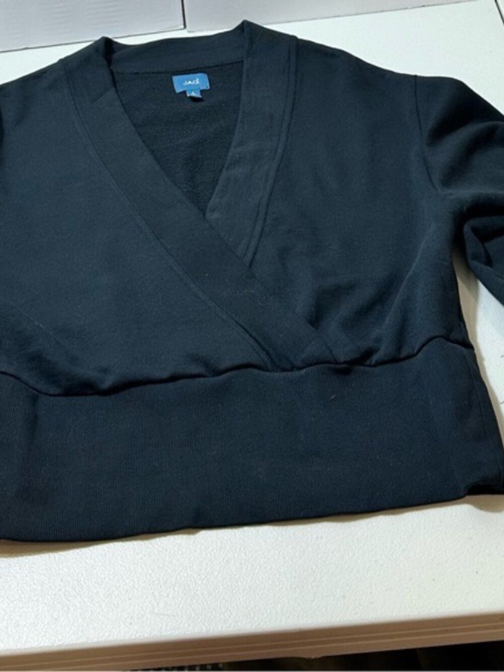 Jag NWOT Cross Front Sweatshirt Size S/P - Picture 6 of 6